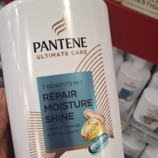 Pantene Ultimate Care Repair Moisture Shine Shampoo Pro-Vitamin B5 Elegant