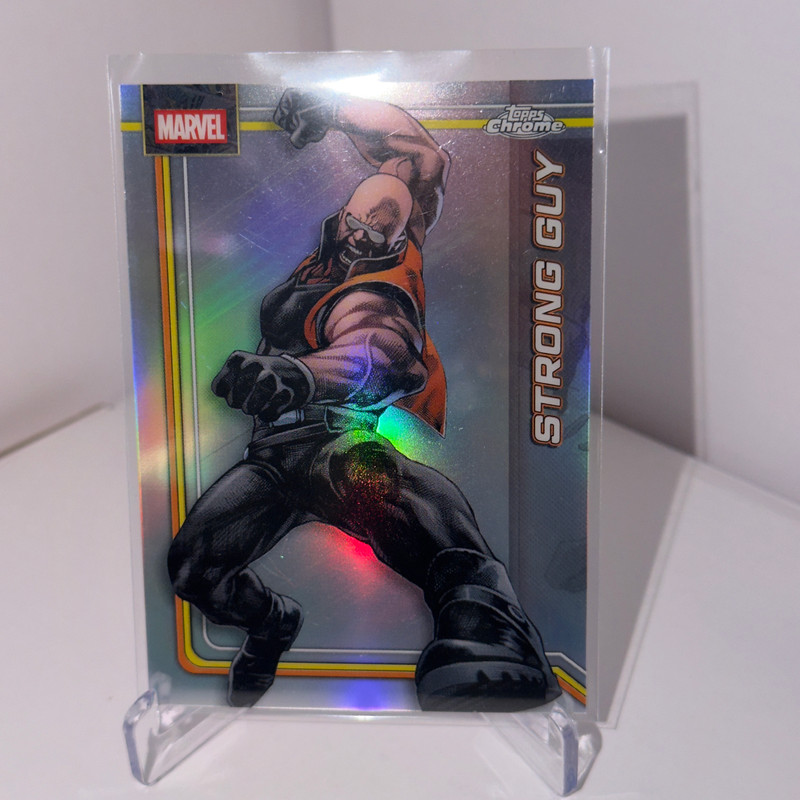 2026 Topps Chrome Marvel Strong Guy Refractor 170