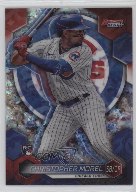 2023 Bowman's Best Mini-Diamond Refractor 294/299 Christopher Morel #45 00em