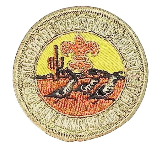 Theodore Roosevelt Council Golden Anniversary 1971 CP BSA Patch Bdr (ZG561)