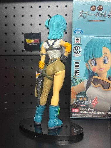 Dragon Ball Bulma Figure Tenkaichi Budoukai SCultures Banpresto Japan Opened - Picture 3 of 5