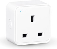 WiZ Smart Plug, Type F, 230V, Easy Setup, Standard Plug, Smart Controls, Voice