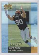 2001 Bowman's Best 1192/1499 Justin Smith #160 0nr3