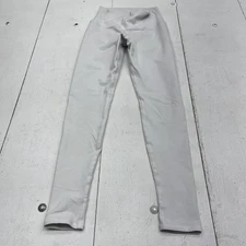 Alo Yoga Pants Womens Small White High Waist Leggings Athletic Yoga Workout Gym