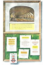 LONDON TRANSPORT EXCUTIVE  SERIES THE LONDON UNDRGROUND CENTENARY CARD  NO 134