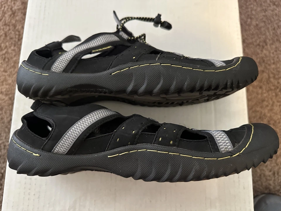 J-41 GROOVE Senderismo Agua Atlética Sandalia Hombres Todo Terreno Vegano Negro Talla 10.5 M Foto 3 de 4