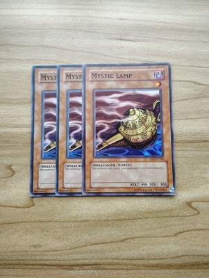 Yu-Gi-Oh! - Mystic Lamp 3X - Complete Playset Of Common Cards