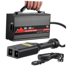 36V Golf Cart Charger for EZGO 36V Lead Acid D-Style Plug for EZGO