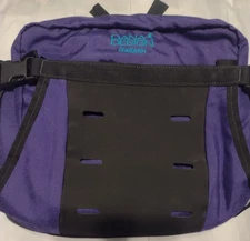 Vintage Dana Design Gallatin Hip Bag Waist Pack Lumbar Support PurpleBlack Fanny