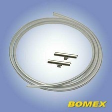 ZIERKEDER, Plastik/Chrom + 2 Muffen, Ersatzteile für VW Käfer, Golf 1, Bus T2/T3