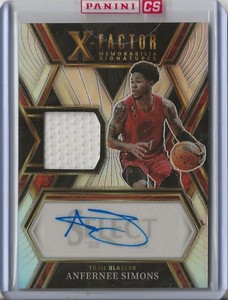その他 Anfernee Simons RC auto Anfernee Simons AUTO /25 2023-24 Topps Chrome Certified