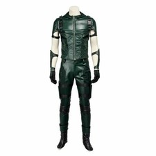 NEW Green Arrow Season 4 Oliver Queen Uniform Outfits Cosplay Costume