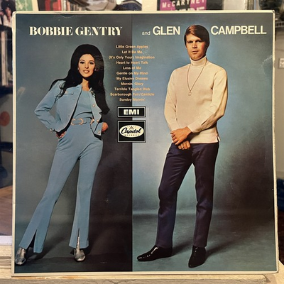 #ad COUNTRY POP EXC LP BOBBIE GENTRY GLEN CAMPBELL And Self Titled 1968 UK IMPOR $14.99