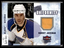 2008-09 Ultra Uniformity Barret Jackman #UA-BJ