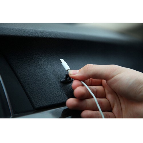 8 Pcs Cable Clamp Wire Clips for Car Cord Charging Cords Organizer - 第 9/11 張圖片