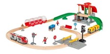Brio Central Station Set 33989, For Ages 3 And Up. Toy, Wooden Toy, Wooden Rai 