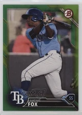 2016 Bowman Draft Top Prospects Green /99 Lucius Fox #BD-200