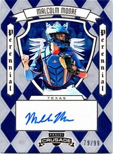 2025 Panini Crusade Malcolm Moore Perennial Prospect Signatures Silver #/99
