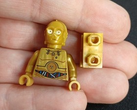 Lego Star Wars  C-3PO Colorful Wires Pattern Minifigure sw0365 from 9490 10236