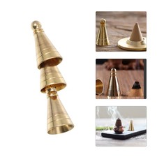 3pcs Brass Tower Incense Moulds Incense Cone Molds Diy Tower Incense Tools