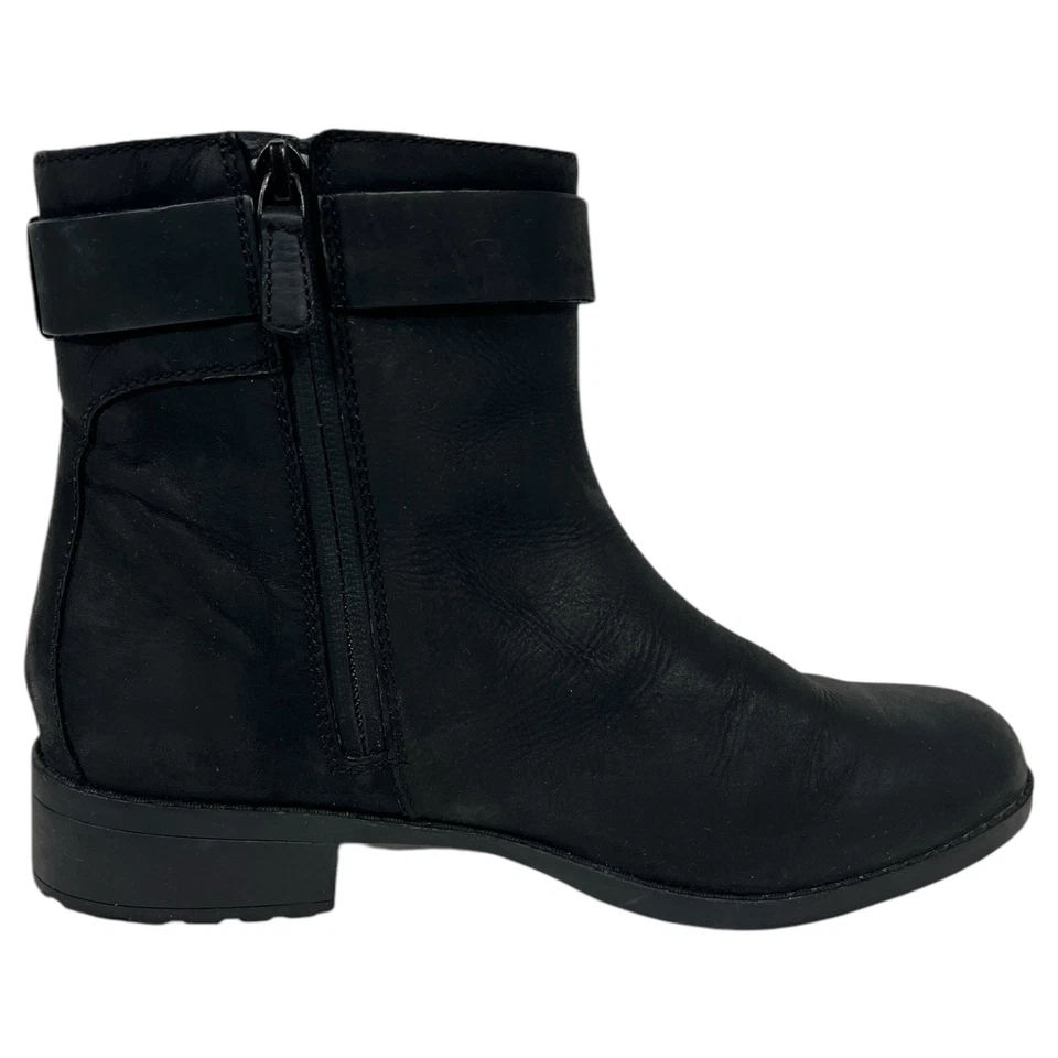 Botines Cole Haan Hastings de cuero nobuck negro con cremallera talla 7,5 estilo B W00224 Foto 4 de 4