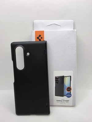 Spigen Samsung Galaxy Z Fold 7 Hülle Slim Armor MagFit Stoßfest Schwarz ACS09551