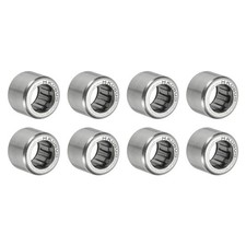 6 x 10 x 8 mm Needle Roller Bearings, 8PCS Steel Open Ends Bearing, Silver