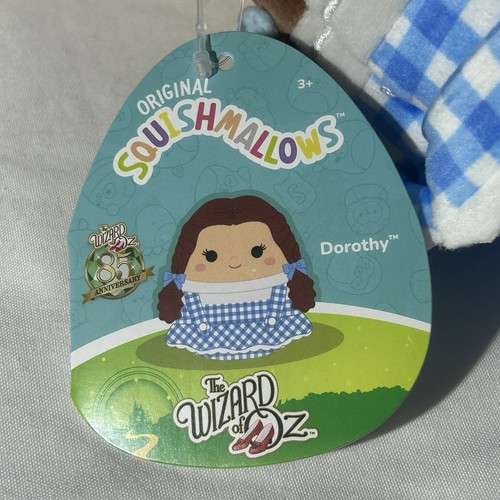 Squishmallows Dorothy Gale The Wizard Of Oz Plush Stuffed Toy 6in. NEW! - Picture 4 of 4