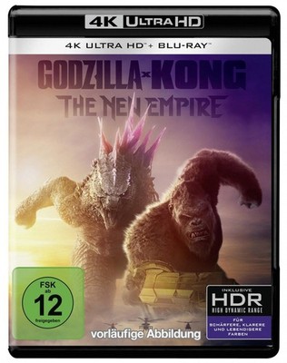 4K Ultra HD Blu-ray Godzilla x Kong: The New Empire (4K Ultra HD)  #34553833