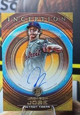 2022 Bowman Inception - Prospect Autographs Jackson Jobe #PA-JJ Orange Foil /25