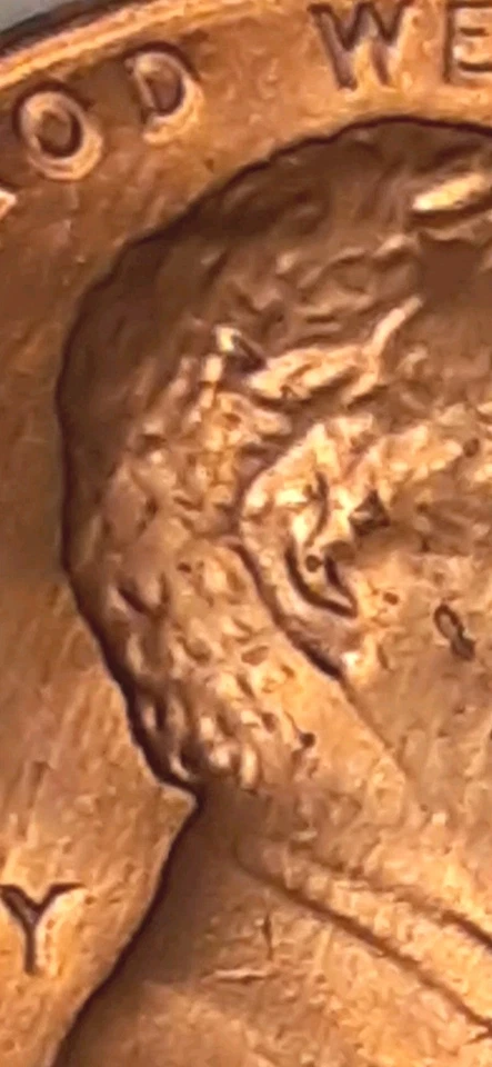 1984 P Lincoln Memorial BU Cent Double Struck Penny Cuds Rim Die Break Errors - Image 2 of 4