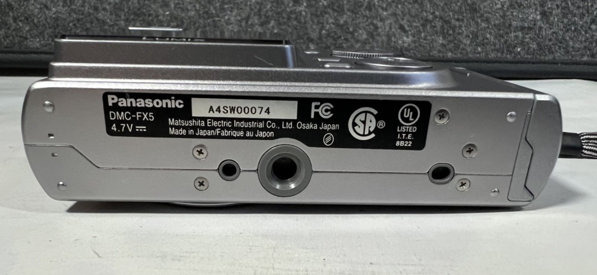 Panasonic Lumix DMC-FX5 digital point & shoot camera - WORKS | eBay
