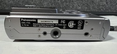 Panasonic Lumix DMC-FX5 digital point & shoot camera - WORKS | eBay