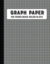 Graph Paper Composition Notebook: Grid Paper, Quad Ruled, 109 Sheets, 8.5x11...