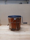 VINTAGE HAND CRANK ICE CREAM FREEZER MAKER - WOOD