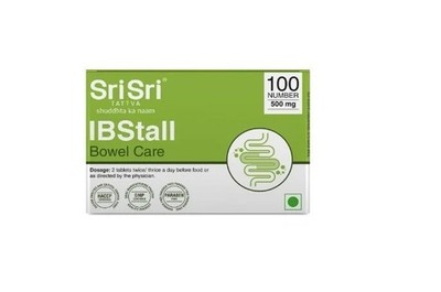 Sri Sri Tattva IBStall - Darmpflege, 100 Tabs | 500 mg