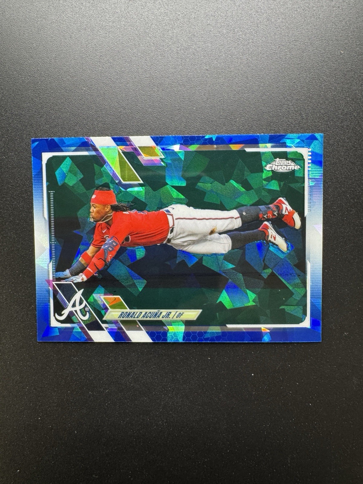 2021 Topps Chrome Sapphire Edition Ronald Acuna Jr #263