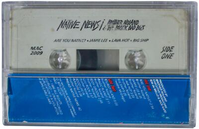 BROTHER NOLAND & PACIFIC BAD BOYS Native News 1986 CASSETTE TAPE