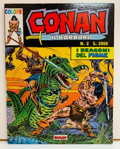 93820 CONAN il Barbaro n. 2 - I dragoni del fiume - Comic Art 1989 - Imagen 1 de 4