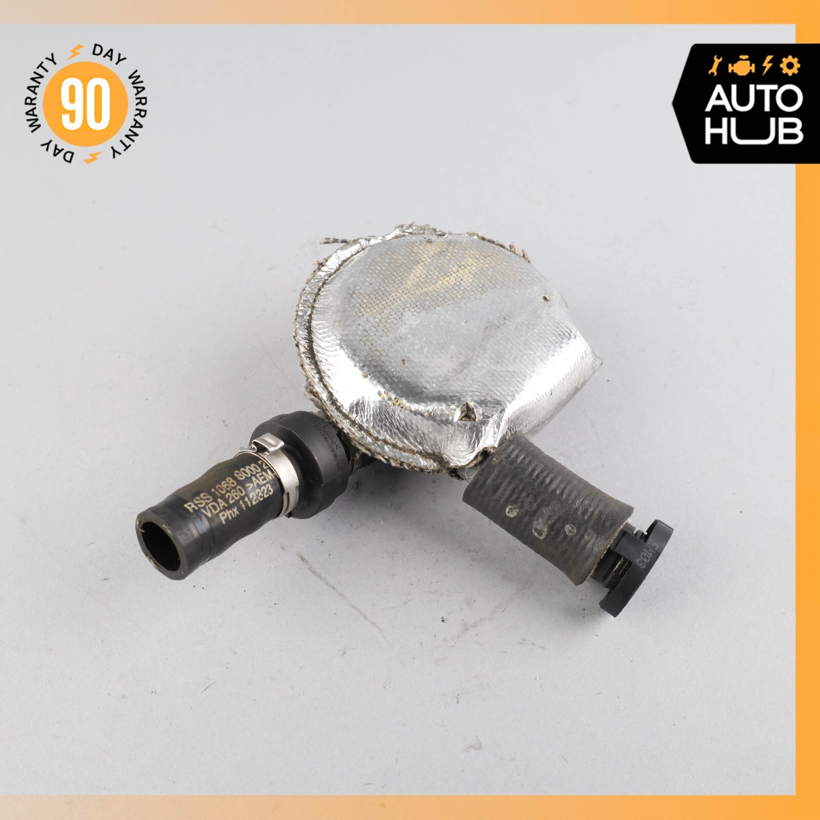 Bentley Continental GT Flying Spur 6.0L Right Oil Separator Breather w/Pipe OEM