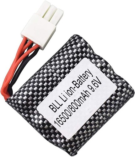 1 Piece 9.6V 800mAh Li-ion Battery for XINLEHONG Toys 9115 1/12 40km/h Monster - Picture 2 of 4