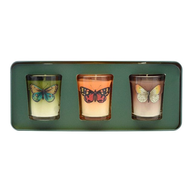 Wax Lyrical Harmony Wild Woods Fragranced 3 Votive Candles Gift Set for
