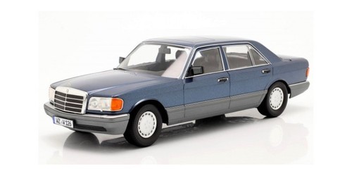 MB Mercedes Benz 560 SEL / W126 - 1985 - nautic blue - iScale 1:18 - Imagen 5 de 6