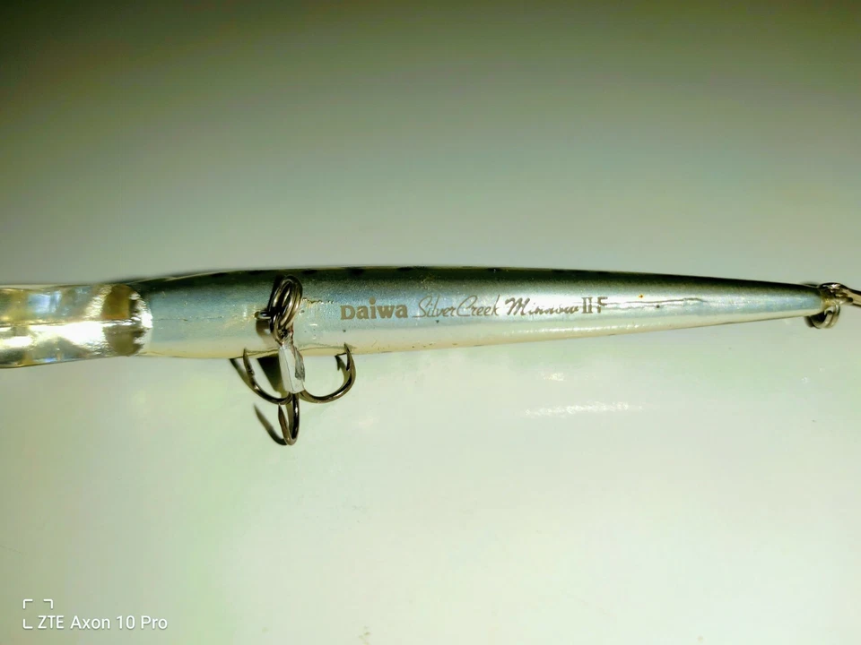 Daiwa ZERO Silver Crek Minnow ll F Wobbler/5,2 g/ 90mm/ Original /Selten./ - Bild 3 von 4