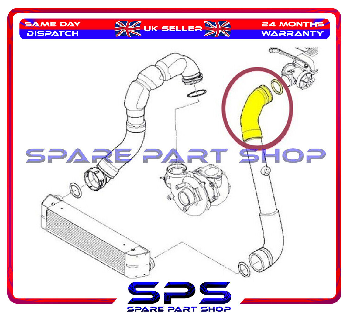 Intercooler Pipe Turbo Hose For Bmw E90 E91 E92 E93 325D 330D 335D