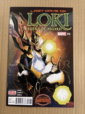 LOKI AGENT OF ASGARD #15 FIRST PRINT MARVEL COMICS (2015) LAST
