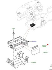 Land Rover Defender L663 Batterieabdeckung LR134881 NEU ORIGINAL