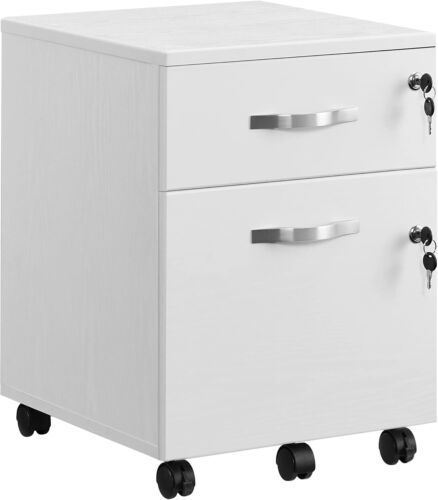2-Drawer Vertical Filing Cabinet with Lock and Locks Lockable File Cabinet - Picture 28 of 36