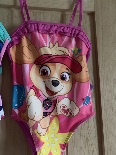 Girls Disney Swimming Swimsuit Costume Various Designs Ages 12/24m,2-3,4-5, 6-7 - Picture 6 of 10