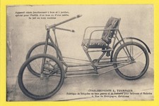 TRICYCLE pour MUTILÉS d'un BRAS ou d'une JAMBE Usine L. TOURNOIS à ORLÉANS